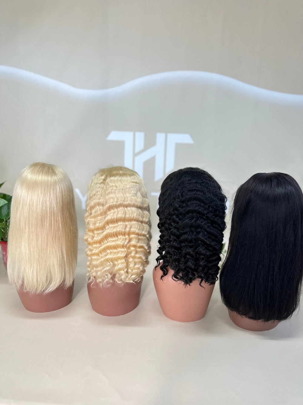 Transparent Lace Bob Colored Wig Depp Wave180% - #613