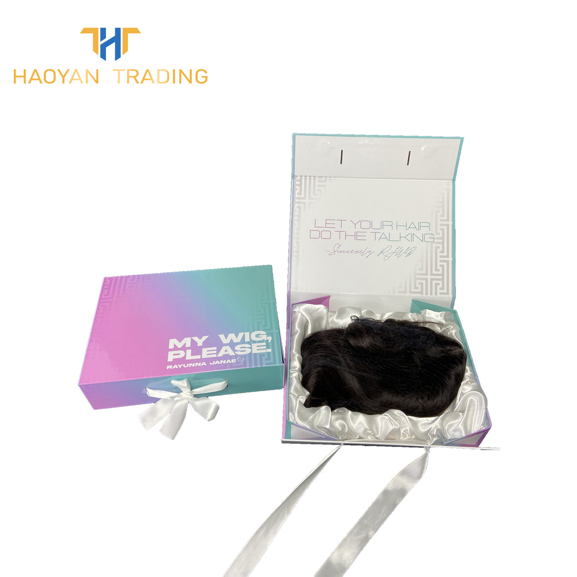 Thickness Luxury Fold Box With Satin Lining