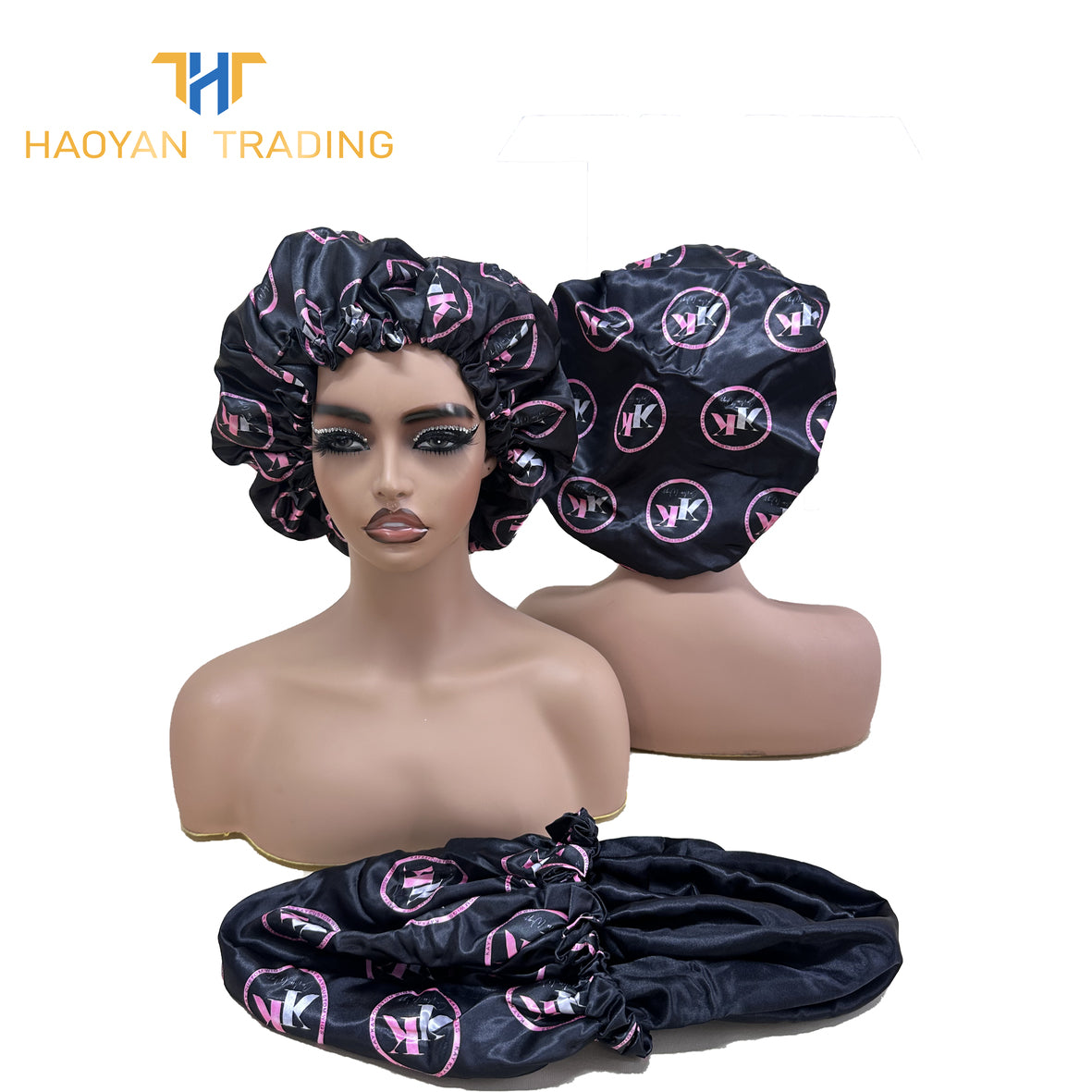 Full logo circle bonnet