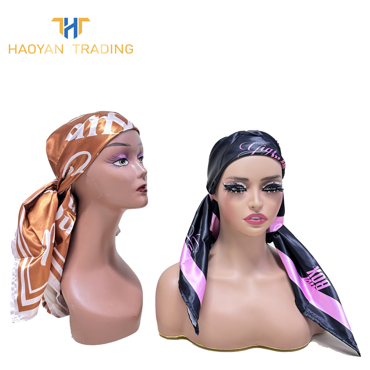 Full logo Women Silk Scarf