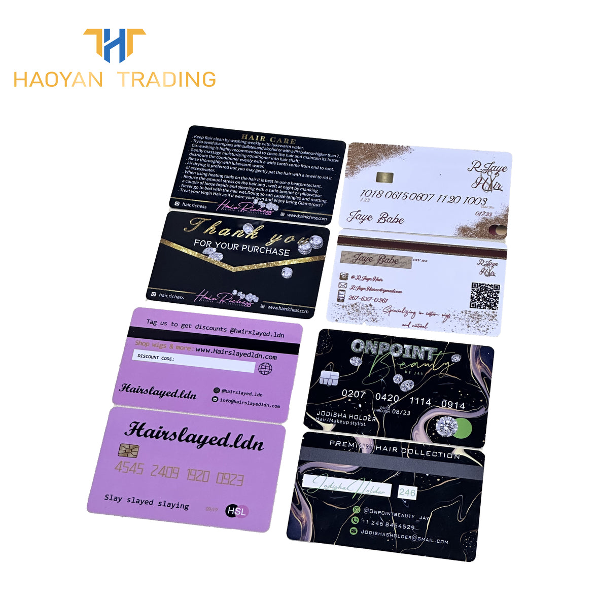 Pvc Businesss Card/ Thank You Card